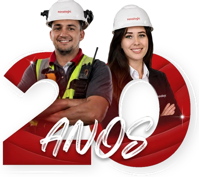 Selo comemorativo dos 20 anos da Novalogic
